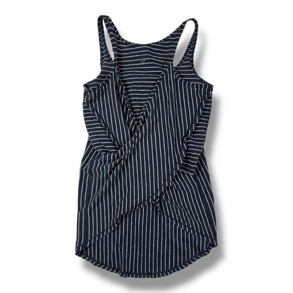 Lululemon Vita Striped Racer Tank Top Size 6 - Picture 7 of 7